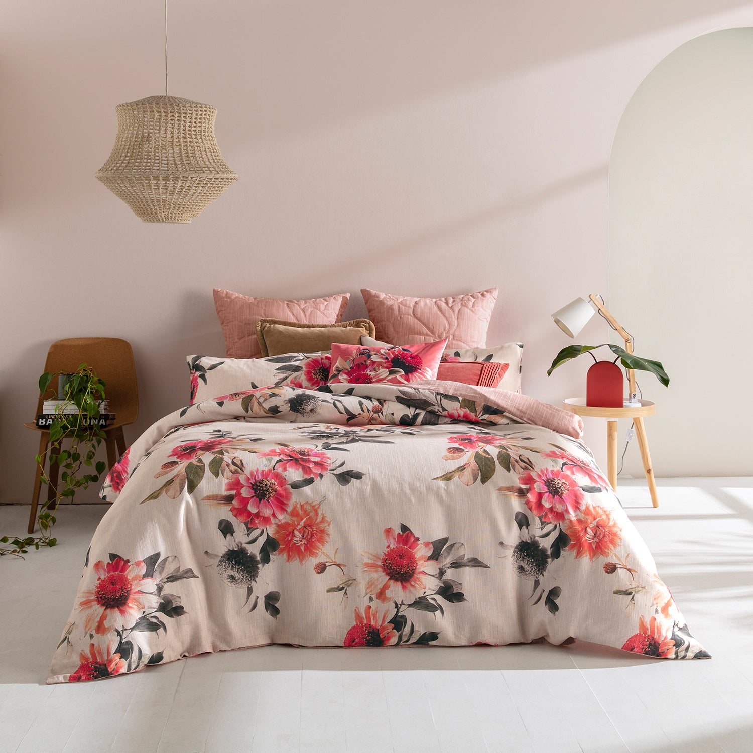 Jude Quilt Cover Set BED LINEN KAS AUSTRALIA Multi Double 180x210cm + 2PC 48x73cm