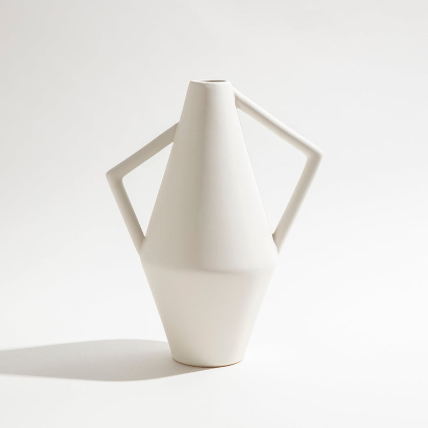 Kettle Vase DECORATOR BEN DAVID BY KAS Natural 22.5x14.5x29.5cm 