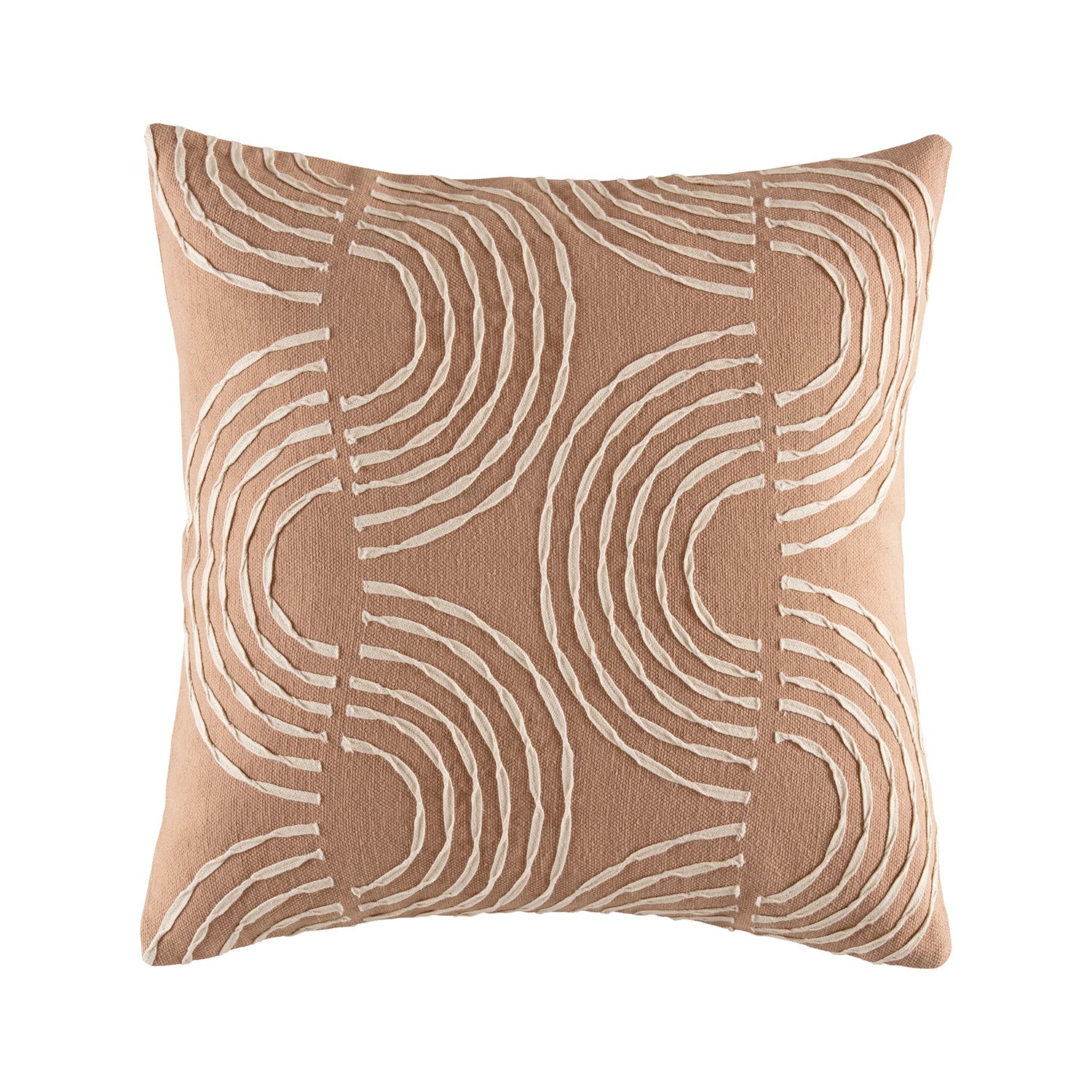 Karlo Cushion Cushion KAS AUSTRALIA Clay Square 50x50cm
