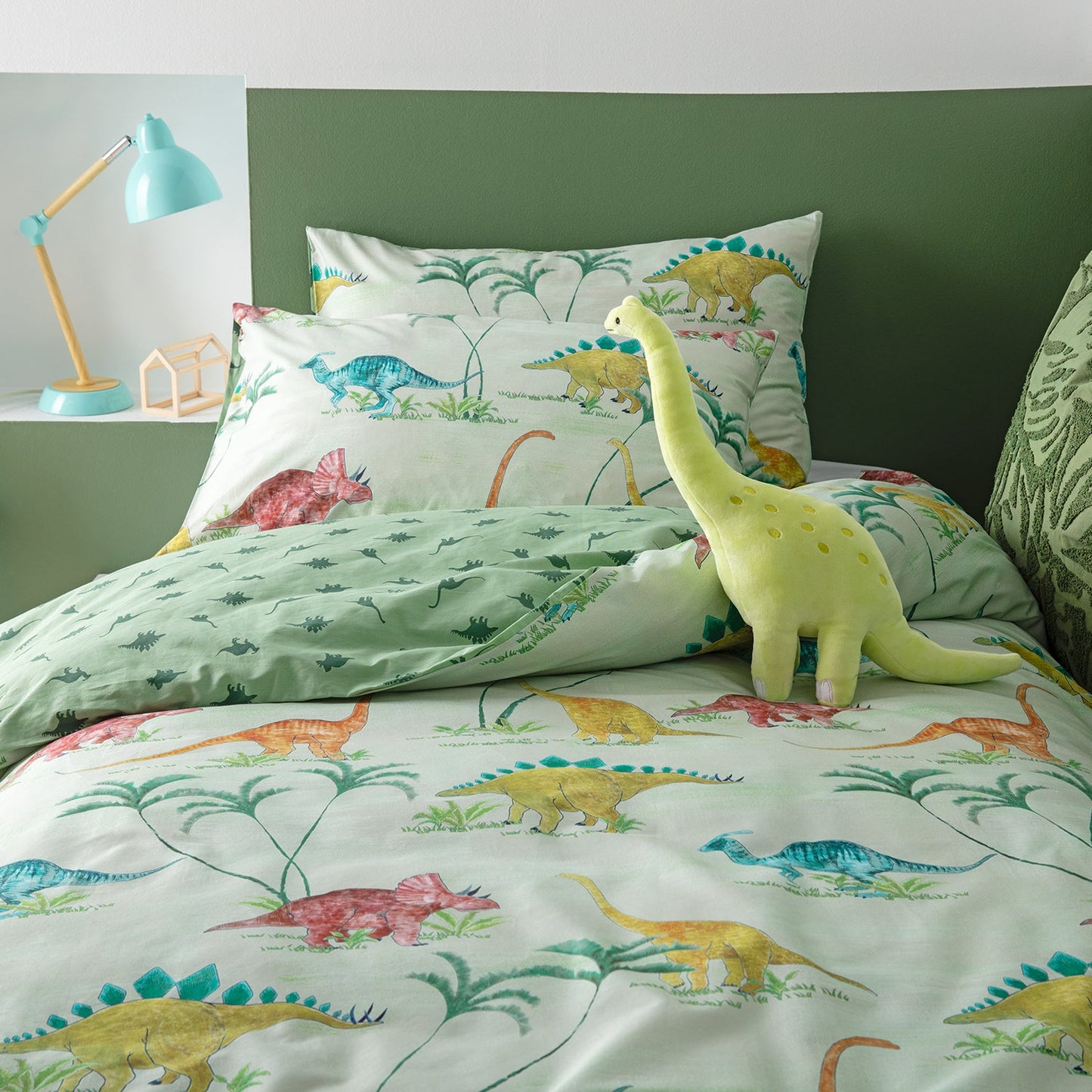 Dinosaur Quilt Cover Set BED LINEN KAS KIDS 