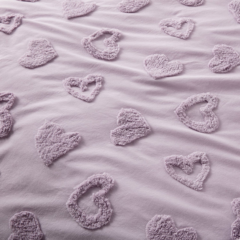 Hearts Quilt Cover Set BED LINEN KAS KIDS 