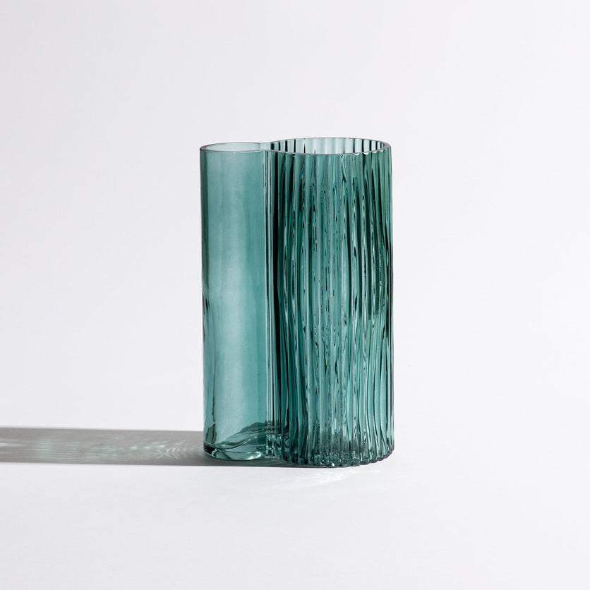 LUMIERE VASE Glassware Ben David by KAS Slate One Size 13x9x20cm