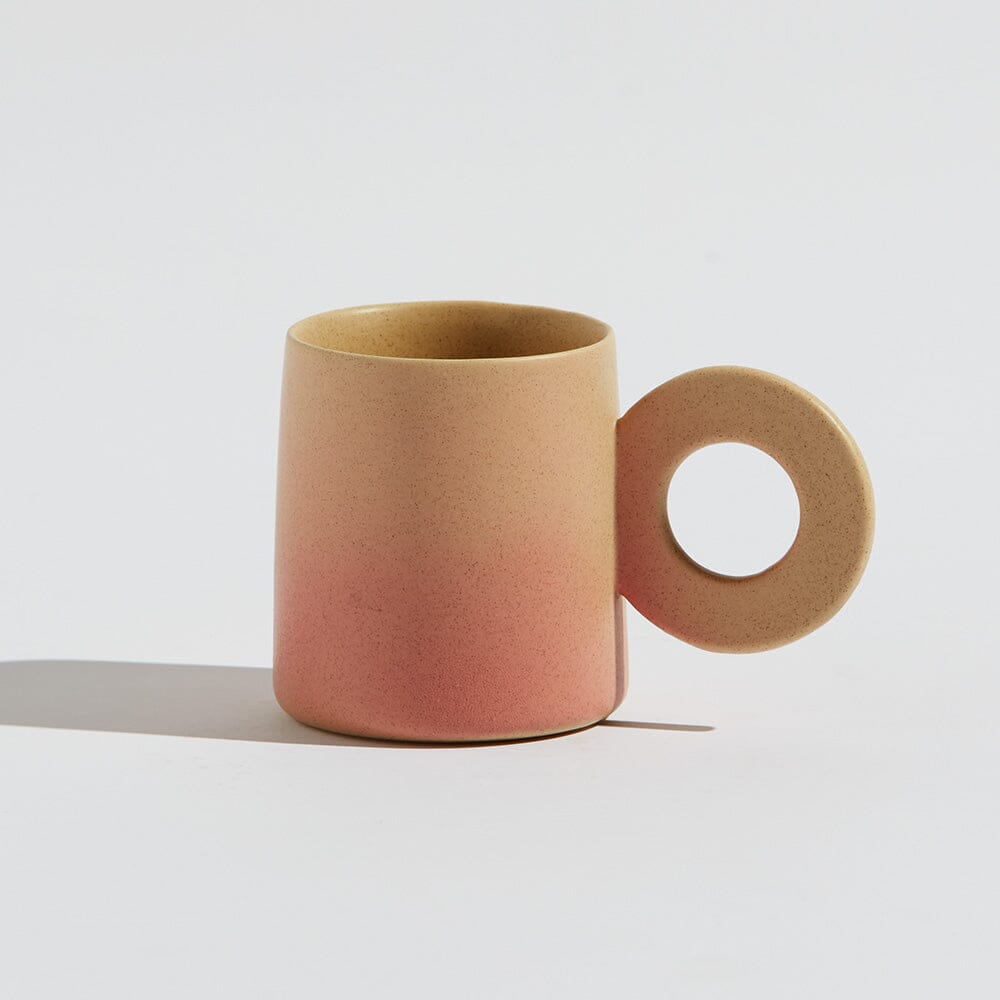 Lamu Mug DINNERWARE BEN DAVID BY KAS Pink Mug 13.5x8x9cm