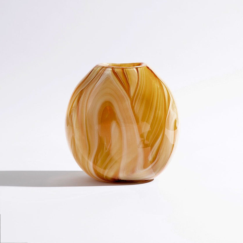 Malibu Vase Round GLASSWARE Ben David by KAS Honey Round 21x12x21cm