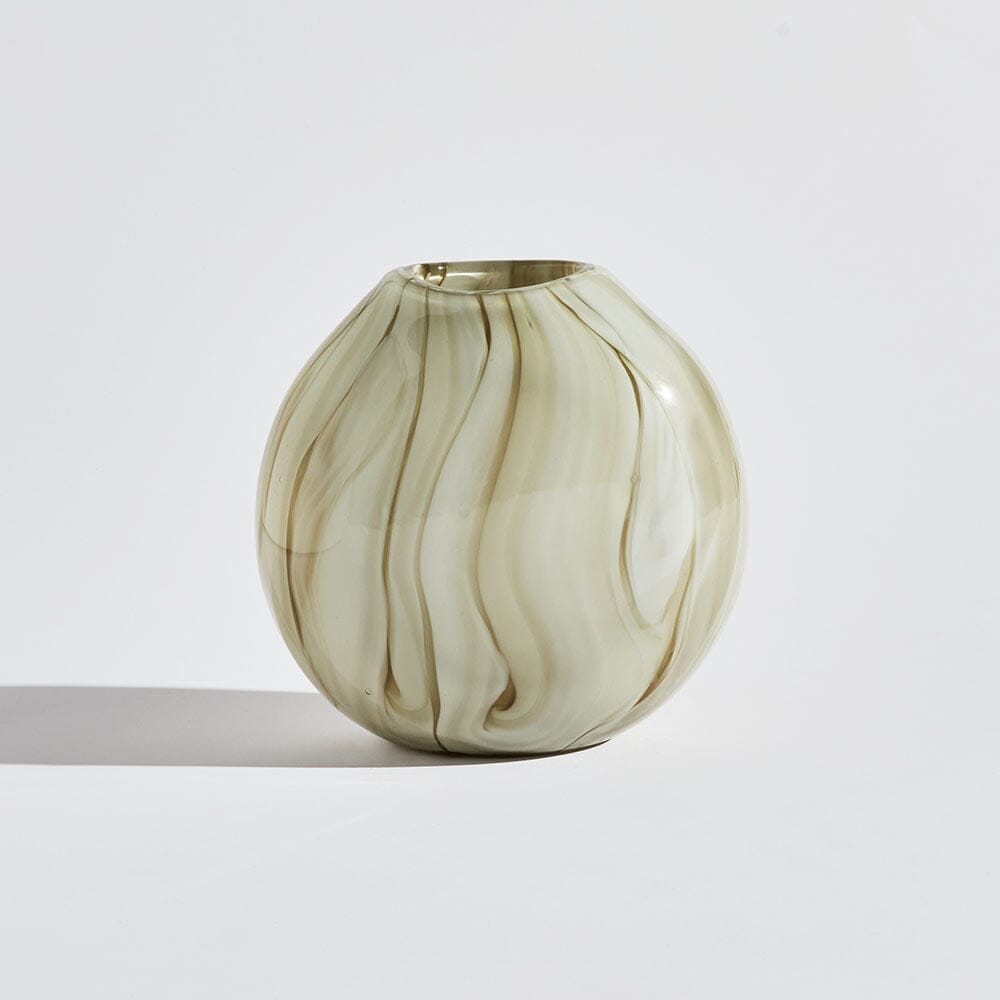 Malibu Vase Round GLASSWARE Ben David by KAS Natural Round 21x12x21cm