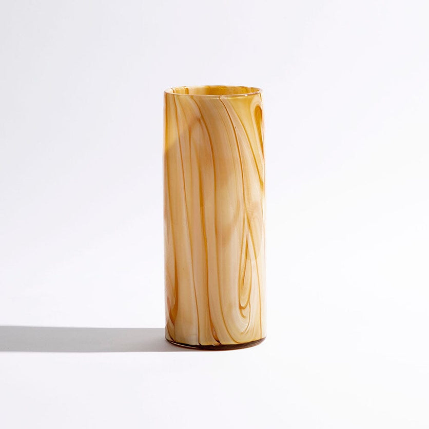 Malibu Vase Tall GLASSWARE Ben David by KAS Honey Tall 12x12x30cm