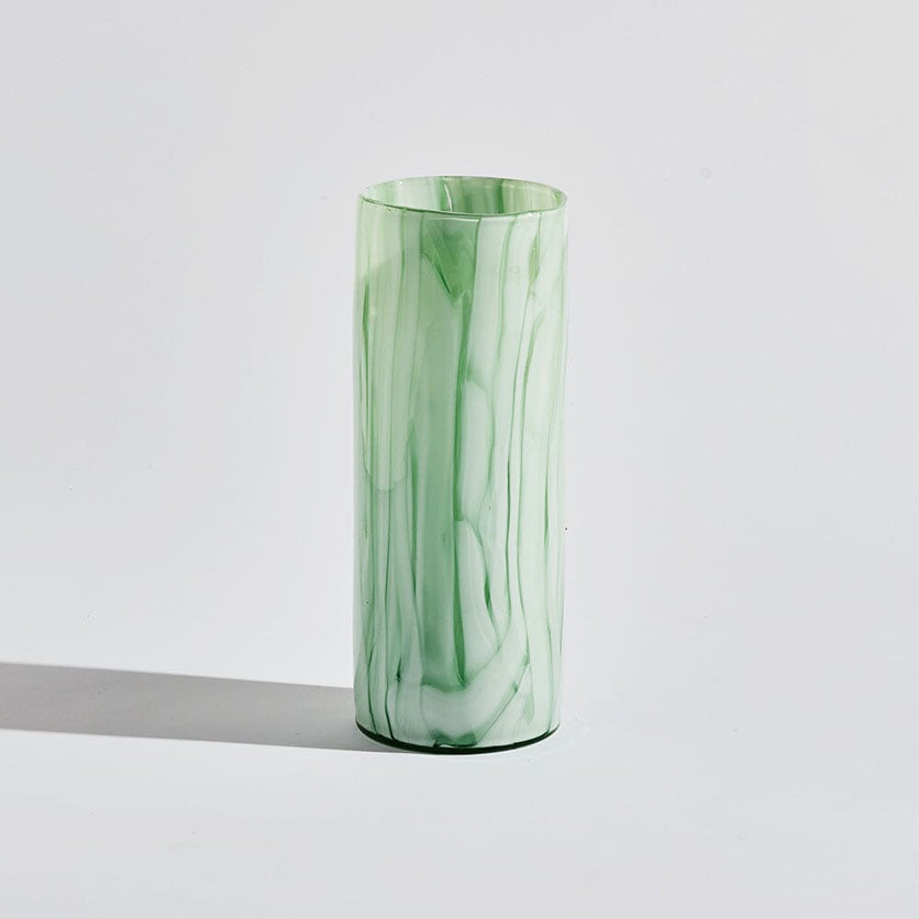 Malibu Vase Tall GLASSWARE Ben David by KAS Mint Tall 12x12x30cm