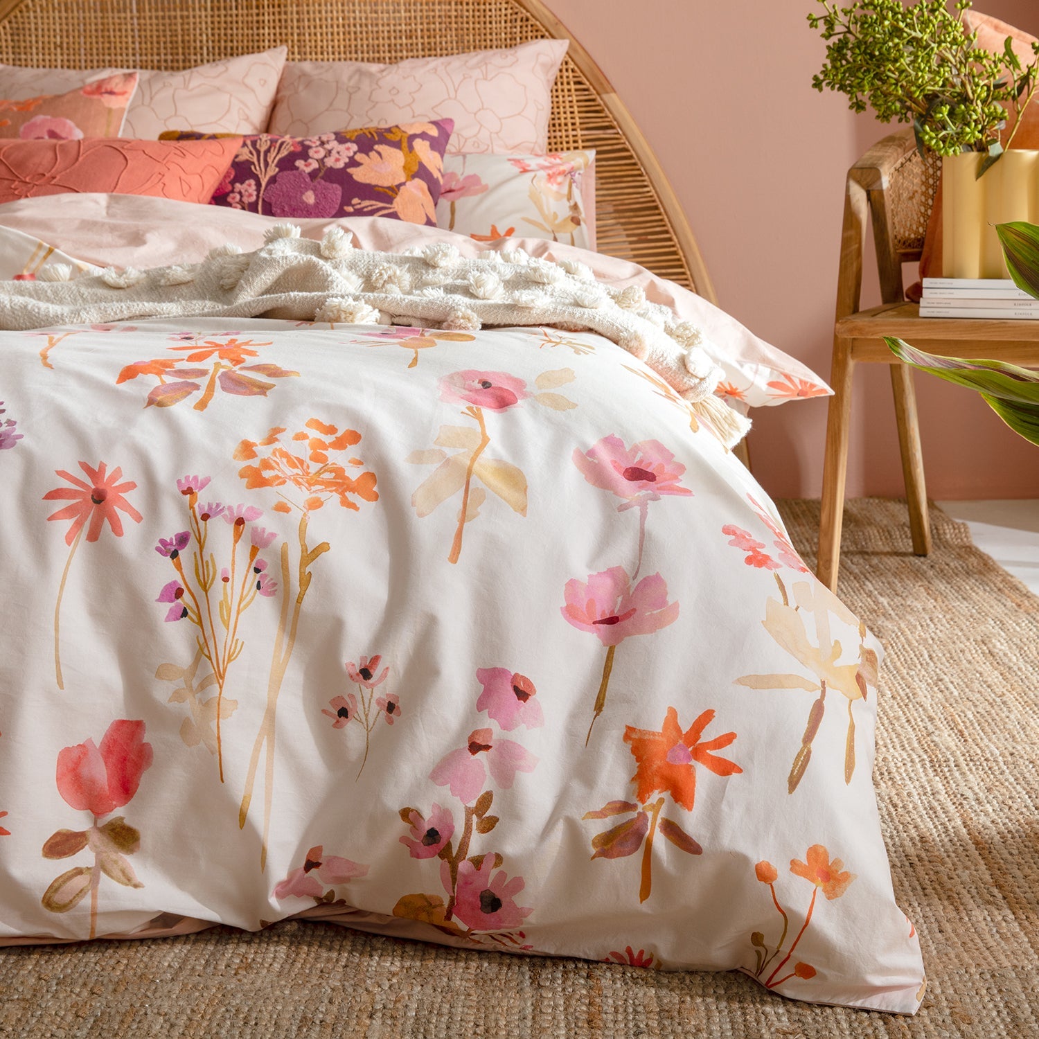 Meadow Quilt Cover Set BED LINEN KAS AUSTRALIA 