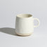 Organic Linen Mug CERAMIC VASE Ben David by KAS Natural One size 12.3x9.3x9.4cm
