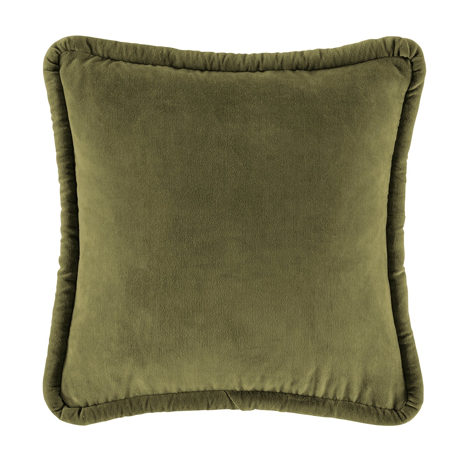 Pascale Cushion Cushion KAS AUSTRALIA Olive Square 50x50cm