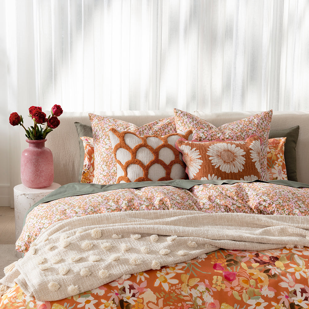 Phoebe Quilt Cover Set BED LINEN KAS AUSTRALIA 