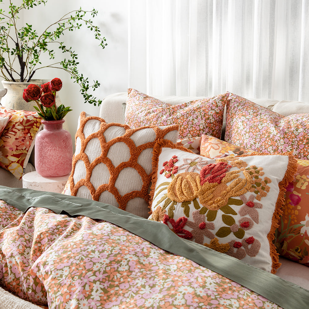 Phoebe Quilt Cover Set BED LINEN KAS AUSTRALIA 
