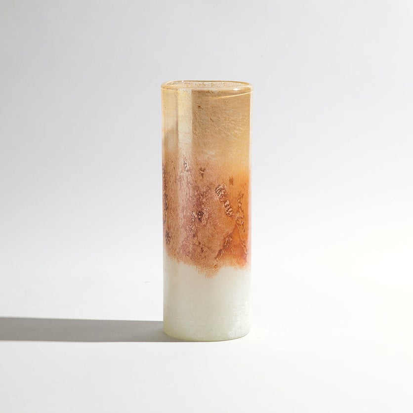Riviera Medium Natural Vase GLASS VASE BEN DAVID BY KAS 