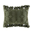 Skye Cushion Cushion KAS AUSTRALIA Olive Rectangle 40x60cm