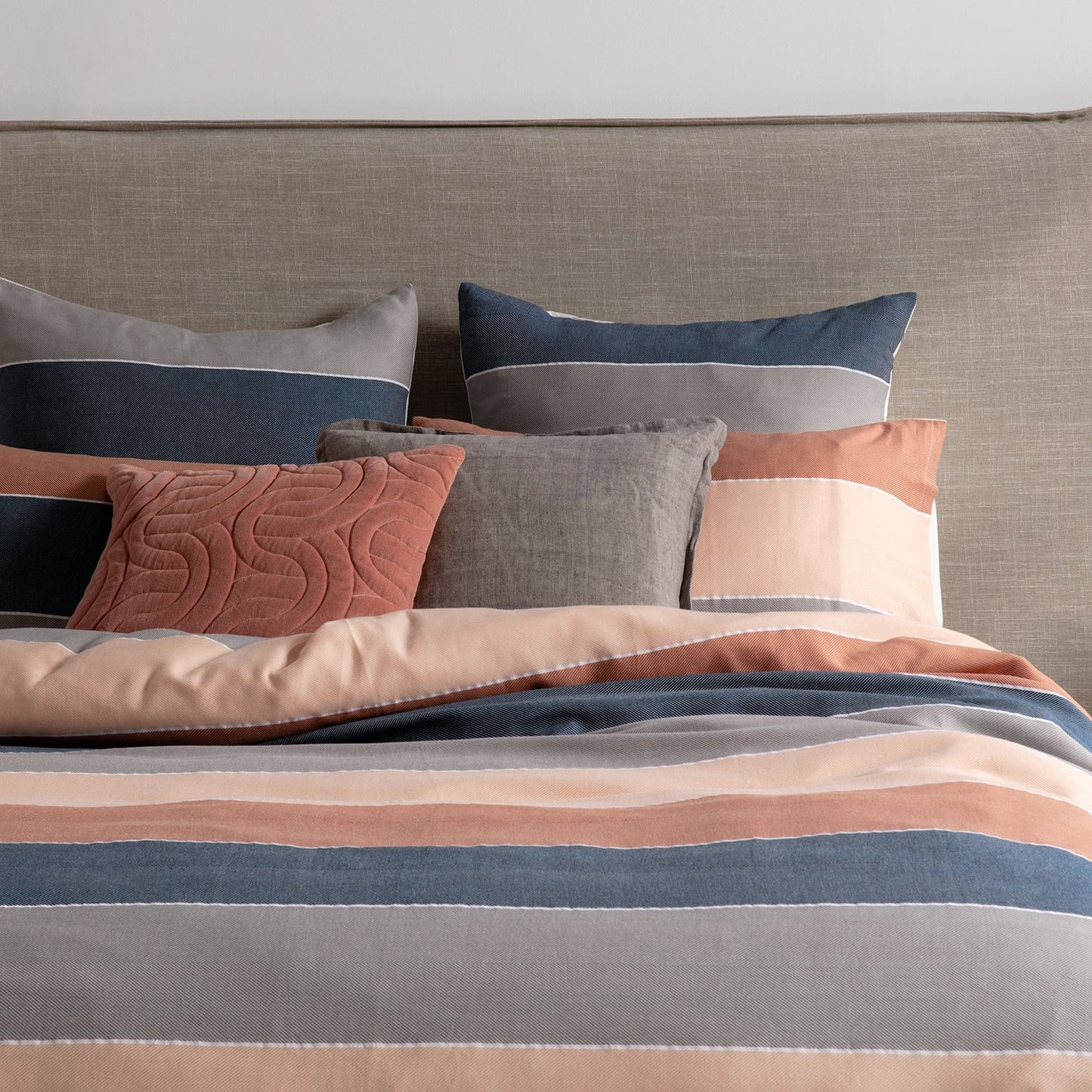 Swansea Quilt Cover Set BED LINEN KAS AUSTRALIA 