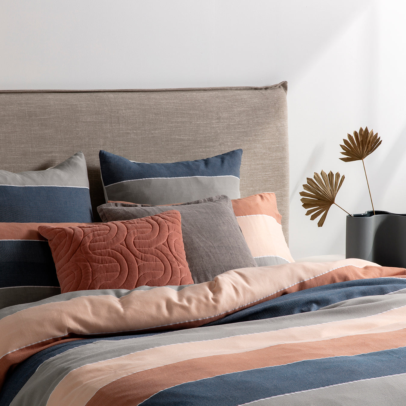 Swansea Quilt Cover Set BED LINEN KAS AUSTRALIA 