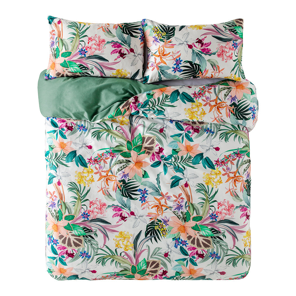 Tropico Quilt Cover Set BED LINEN KAS AUSTRALIA 