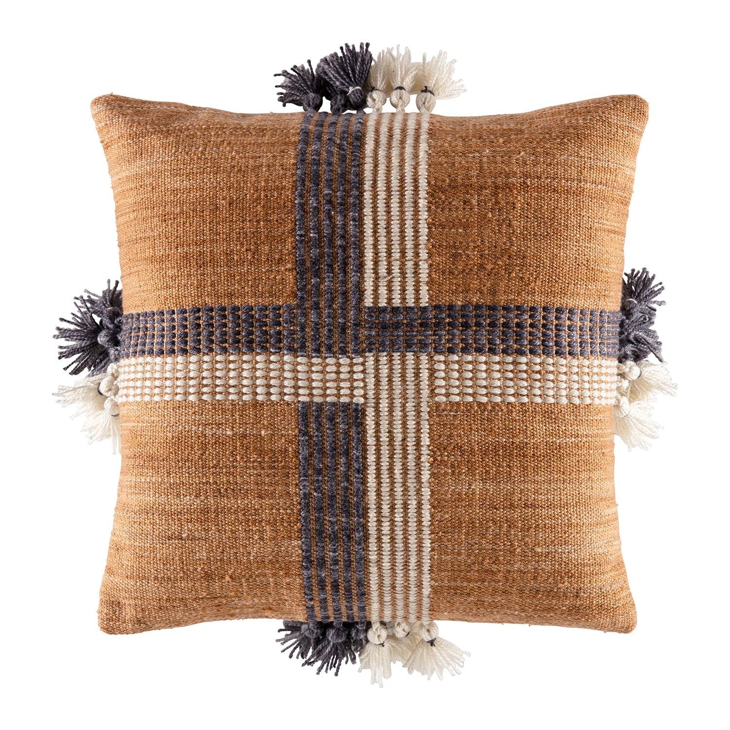 Uno Cushion CUSHION KAS AUSTRALIA Rust Square 50x50cm