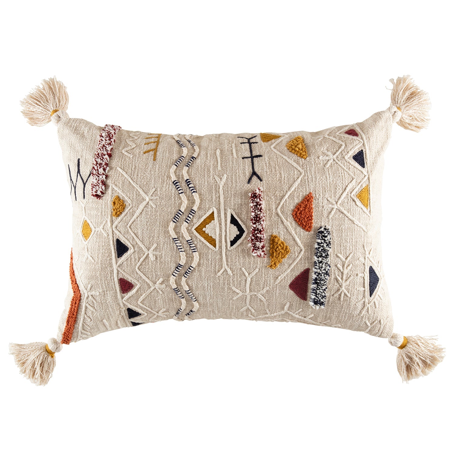 Vivek Cushion Cushion KAS AUSTRALIA Multi Rectangle 40x60cm
