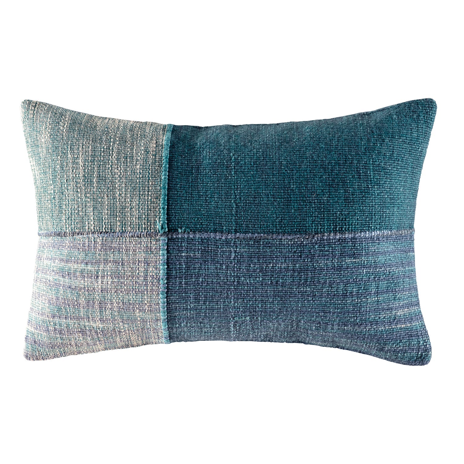 Willow Cushion CUSHION KAS AUSTRALIA Denim Rectangle 60x40cm