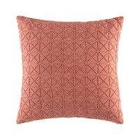 Yarra Cushion Cushion KAS AUSTRALIA Clay Square 50x50cm