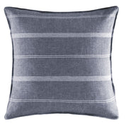 Balmoral Navy Euro Pillowcase EURO PILLOWCASE KAS AUSTRALIA Navy Square 65x65cm