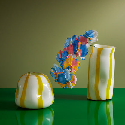 Candy Vase Cylinder GLASSWARE Ben David by KAS 