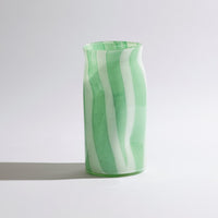 Candy Vase Cylinder GLASSWARE Ben David by KAS Mint One size 14x14x30cm