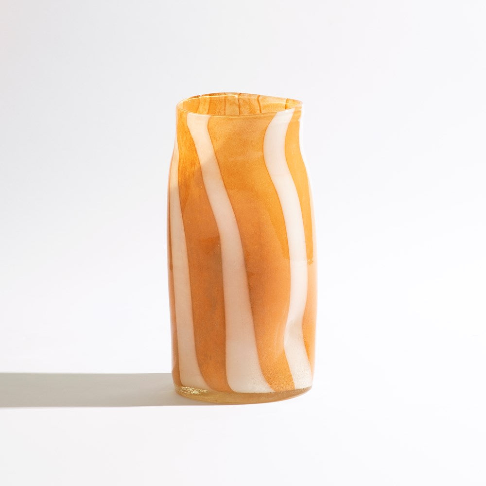 Candy Vase Cylinder GLASSWARE Ben David by KAS Peach One size 14x14x30cm