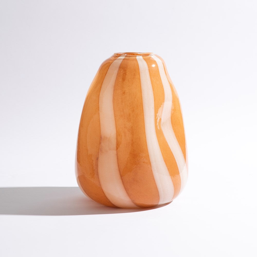 Candy Vase Large DINNERWARE Ben David by KAS Peach Large 21x21x30cm