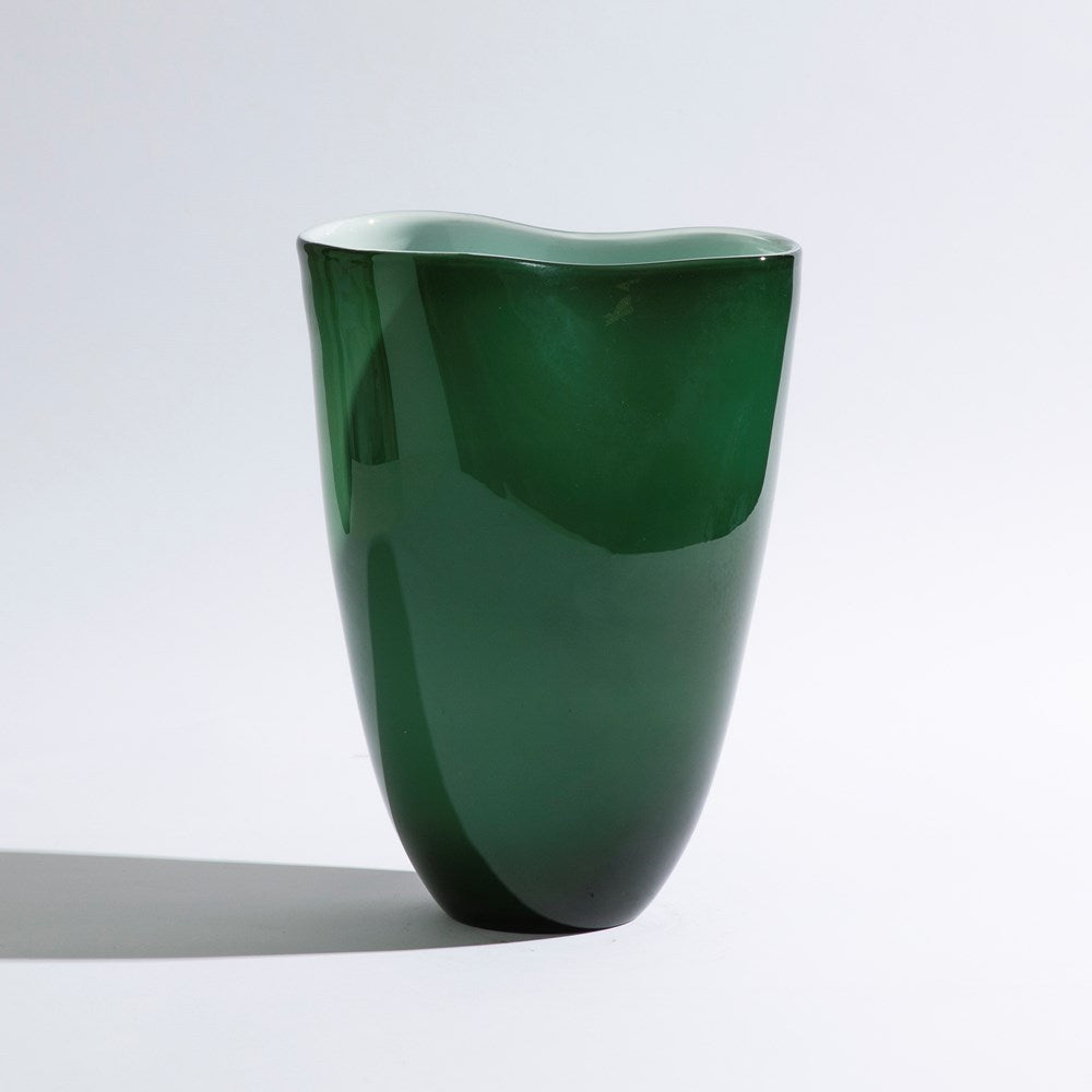 Cino Vase Medium GLASSWARE Ben David by KAS Forest Medium 20x17x29cm