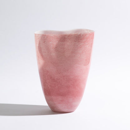 Cino Vase Medium GLASSWARE Ben David by KAS Rose Medium 20x17x29cm