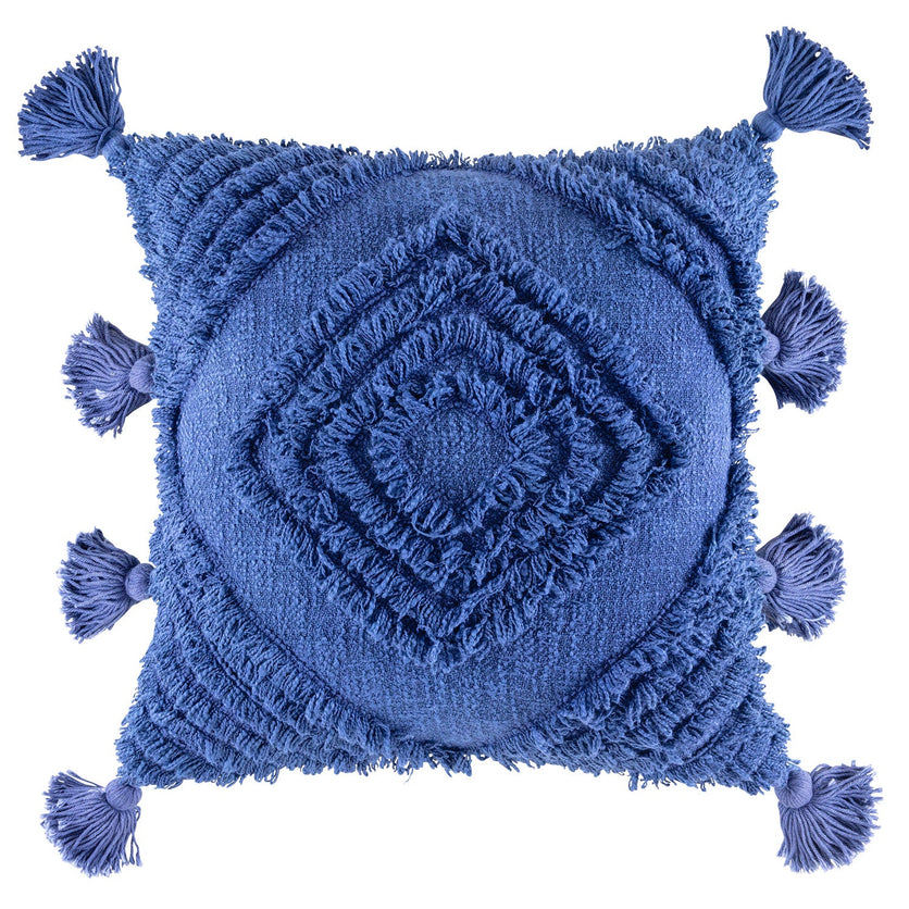 Daffie Cushion Cushion KAS AUSTRALIA Blue Square 50x50cm