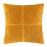 Milano Cushion Cushion KAS AUSTRALIA Mustard Square 50x50cm